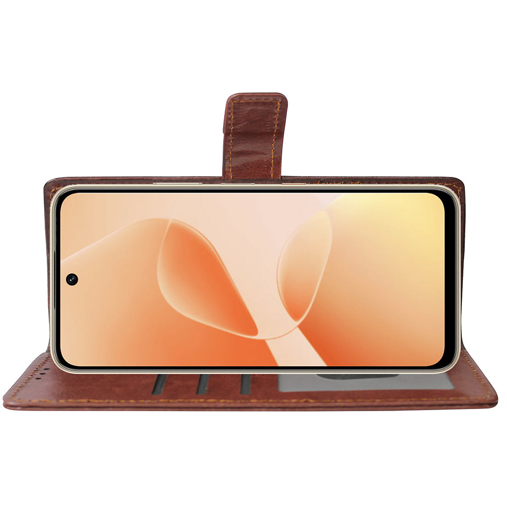 Premium Wallet Flip Cover for Infinix Hot 60 5G