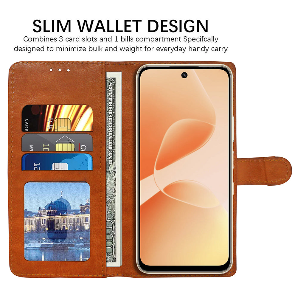 Premium Wallet Flip Cover for Infinix Hot 60 5G