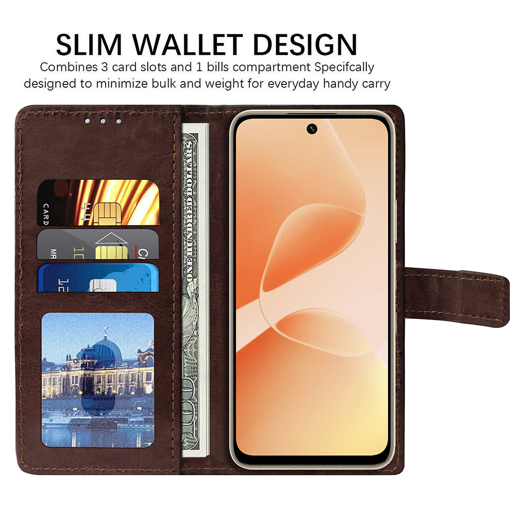 Premium Wallet Flip Cover for Infinix Hot 60 5G