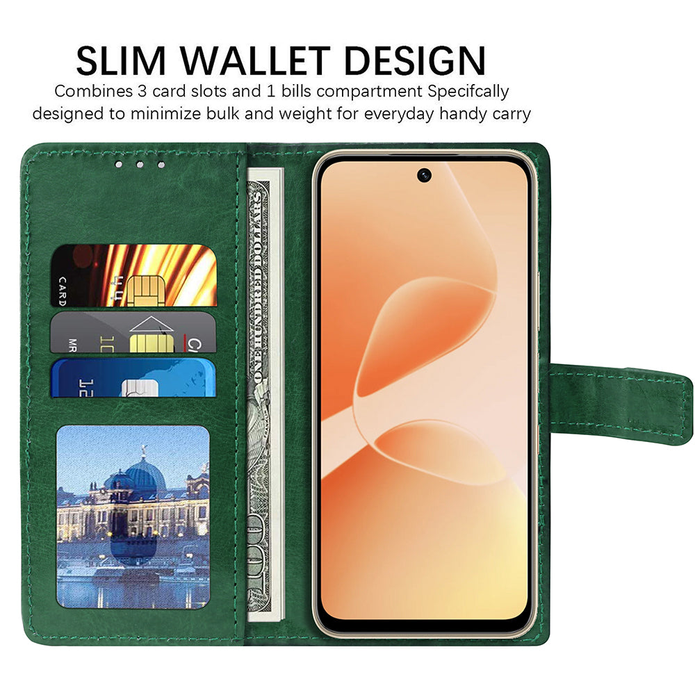 Premium Wallet Flip Cover for Infinix Hot 60 5G