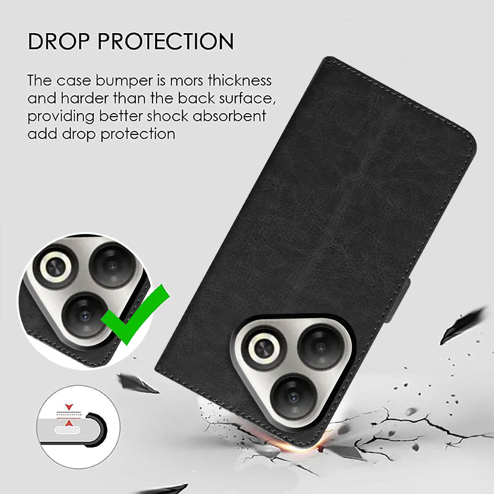 Premium Wallet Flip Cover for Infinix Smart 10 HD 4G