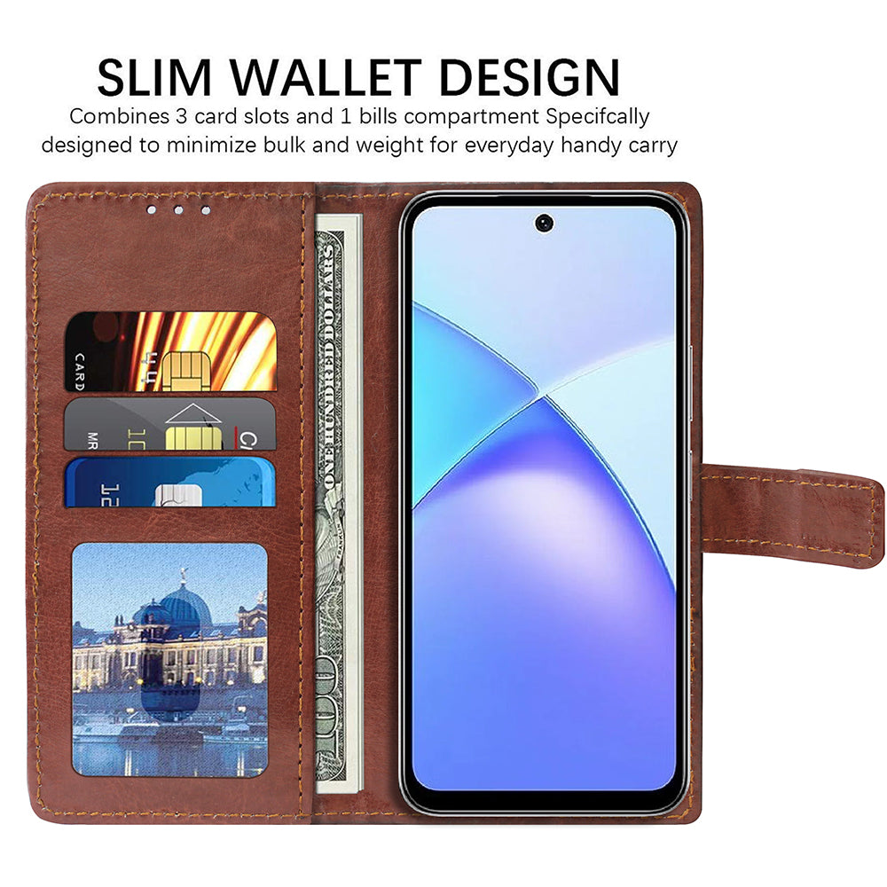 Premium Wallet Flip Cover for Infinix Smart 10 HD 4G