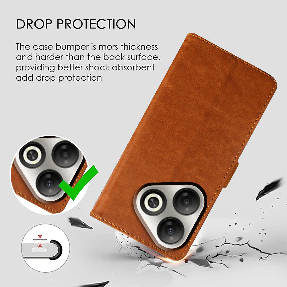 Premium Wallet Flip Cover for Infinix Smart 10 HD 4G