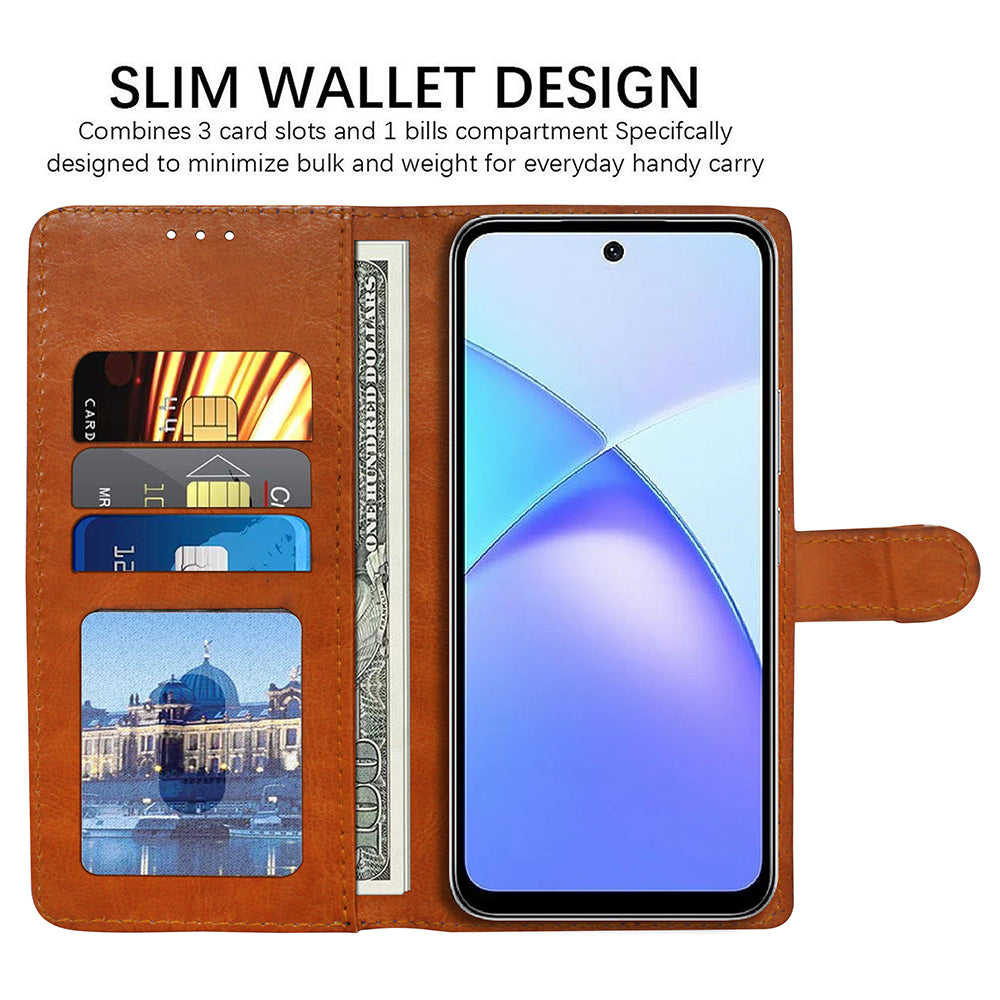 Premium Wallet Flip Cover for Infinix Smart 10 HD 4G