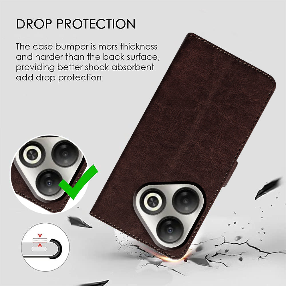 Premium Wallet Flip Cover for Infinix Smart 10 HD 4G
