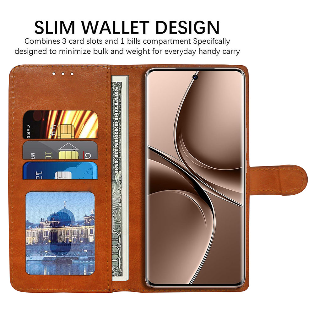 Premium Wallet Flip Cover for Vivo V40e 5G / iQOO Z9s 5G