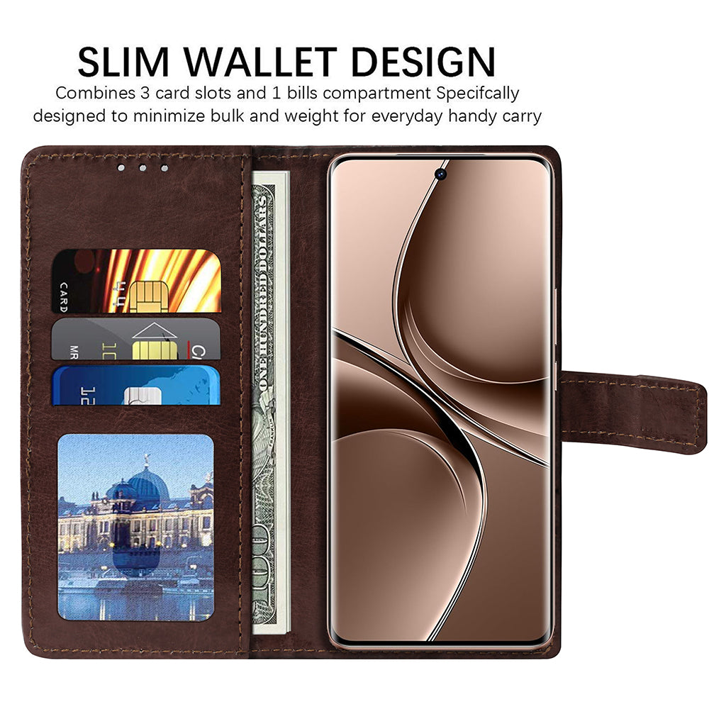 Premium Wallet Flip Cover for Vivo V40e 5G / iQOO Z9s 5G