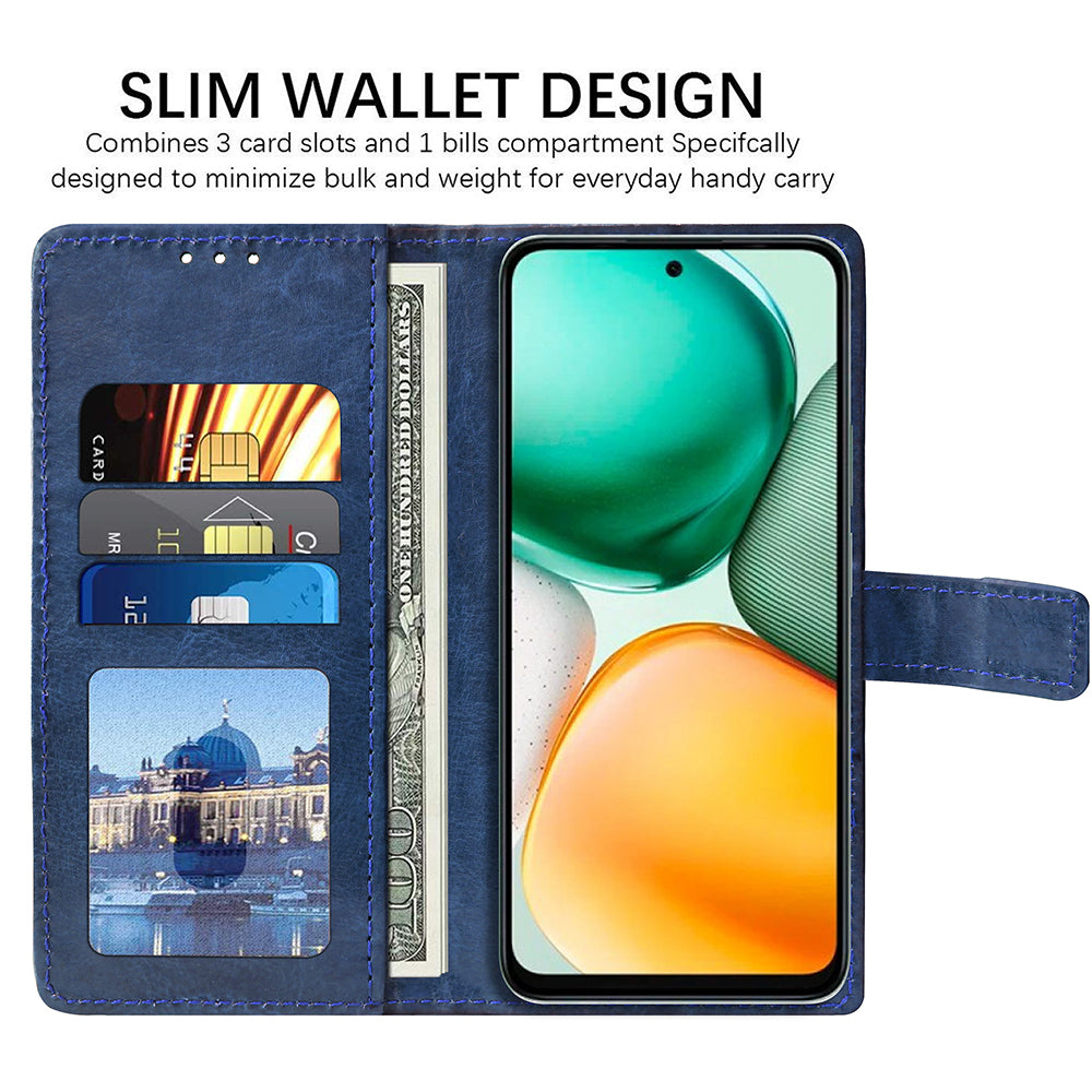 Premium Wallet Flip Cover for Honor X7c 5G