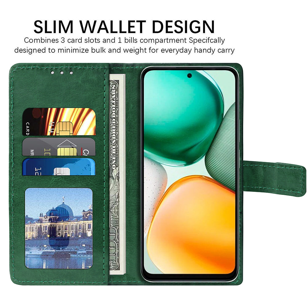 Premium Wallet Flip Cover for Honor X7c 5G