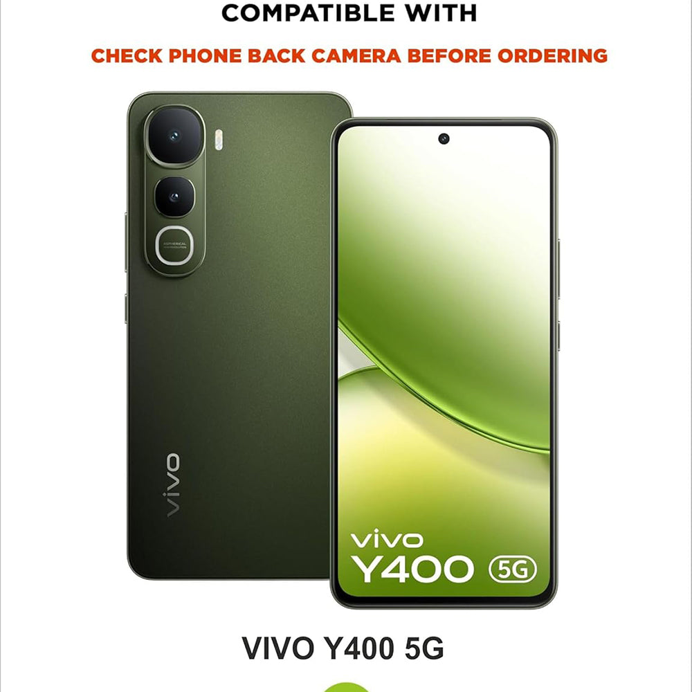 Premium Wallet Flip Cover for Vivo Y400 5G