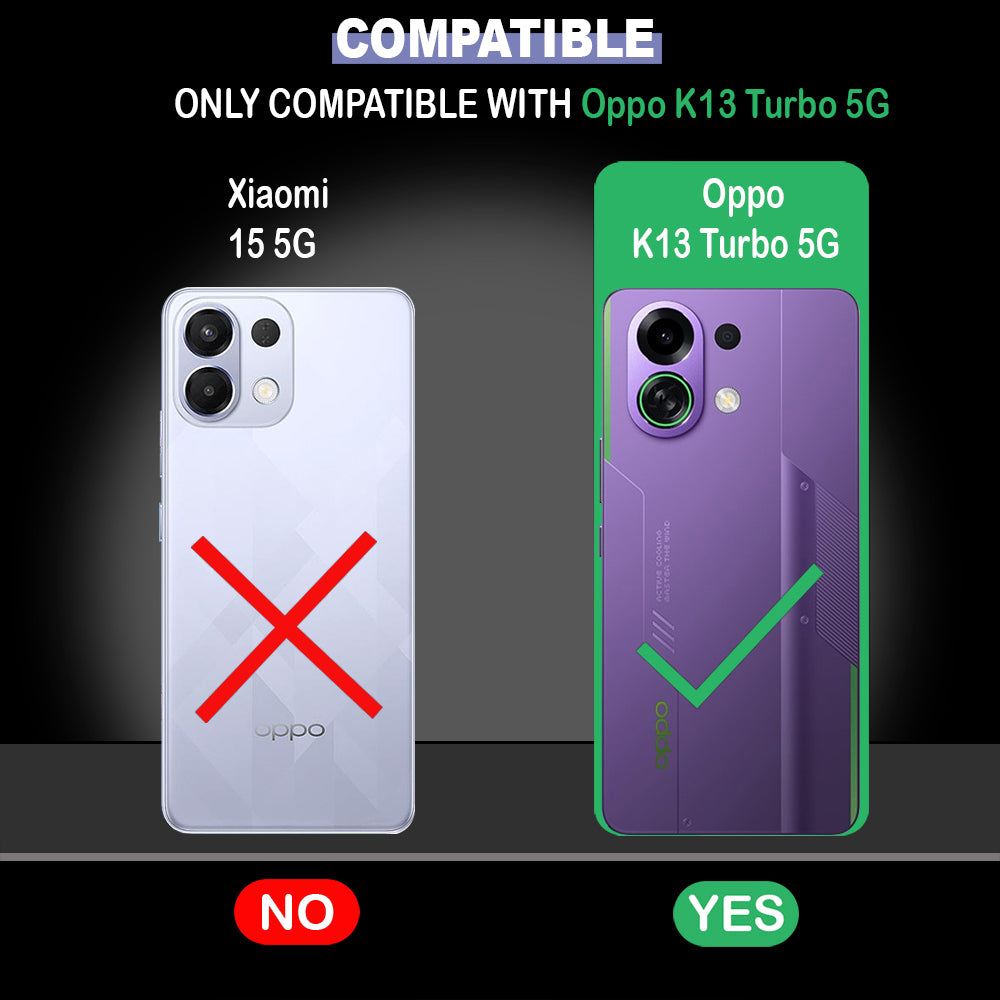 Premium Wallet Flip Cover for Oppo K13 Turbo 5G