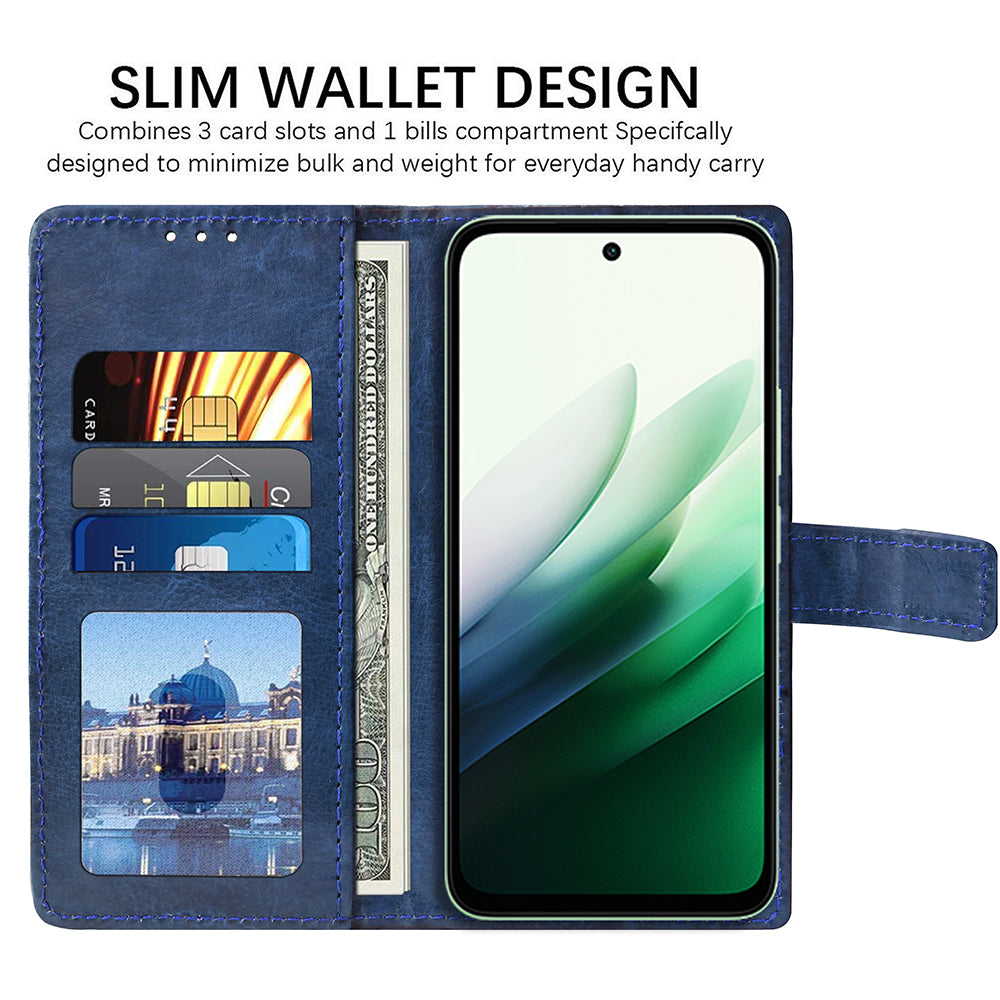 Premium Wallet Flip Cover for Mi Redmi 15 5G