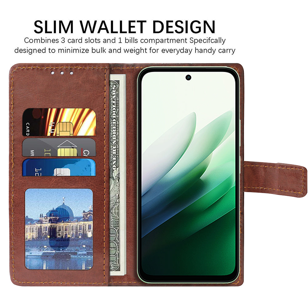 Premium Wallet Flip Cover for Mi Redmi 15 5G
