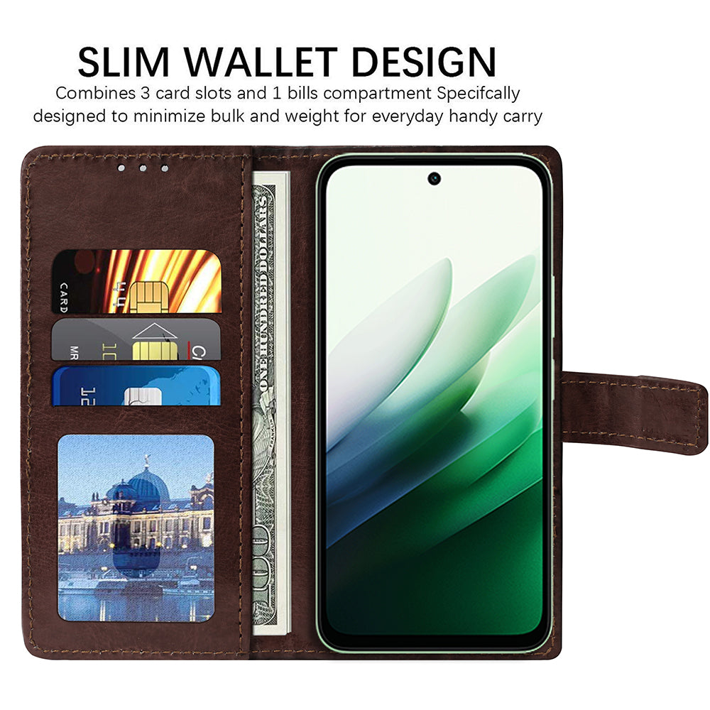 Premium Wallet Flip Cover for Mi Redmi 15 5G