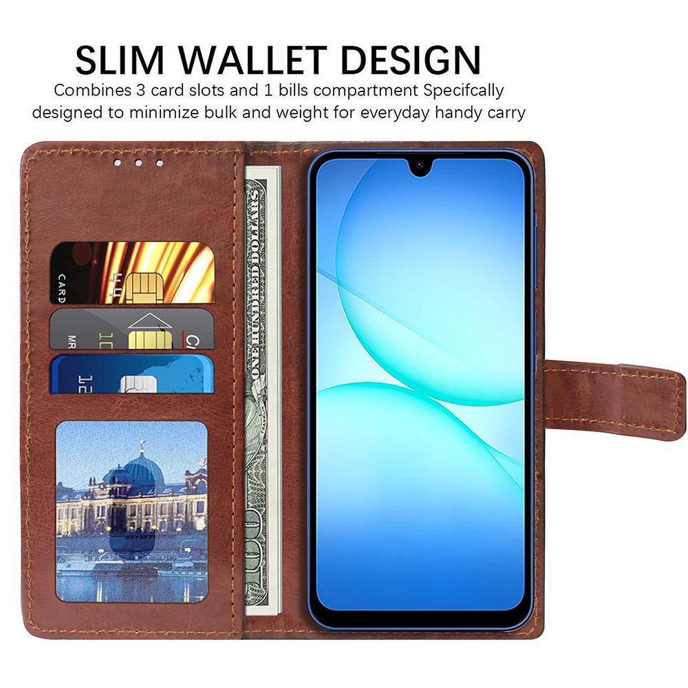 Premium Wallet Flip Cover for Samsung Galaxy A17 5G