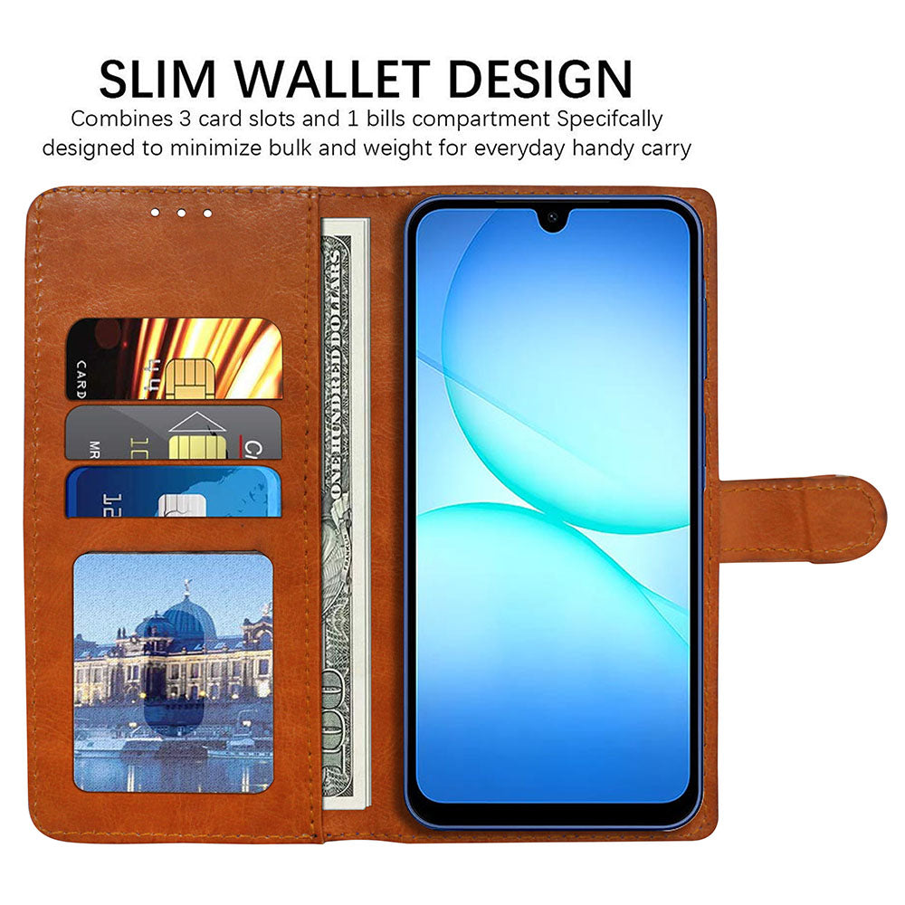 Premium Wallet Flip Cover for Samsung Galaxy A17 5G