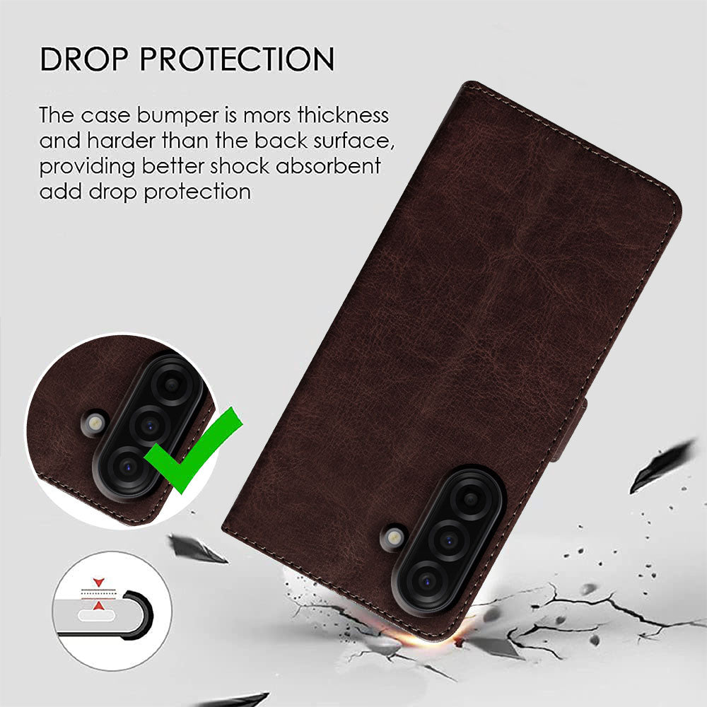 Premium Wallet Flip Cover for Samsung Galaxy A17 5G