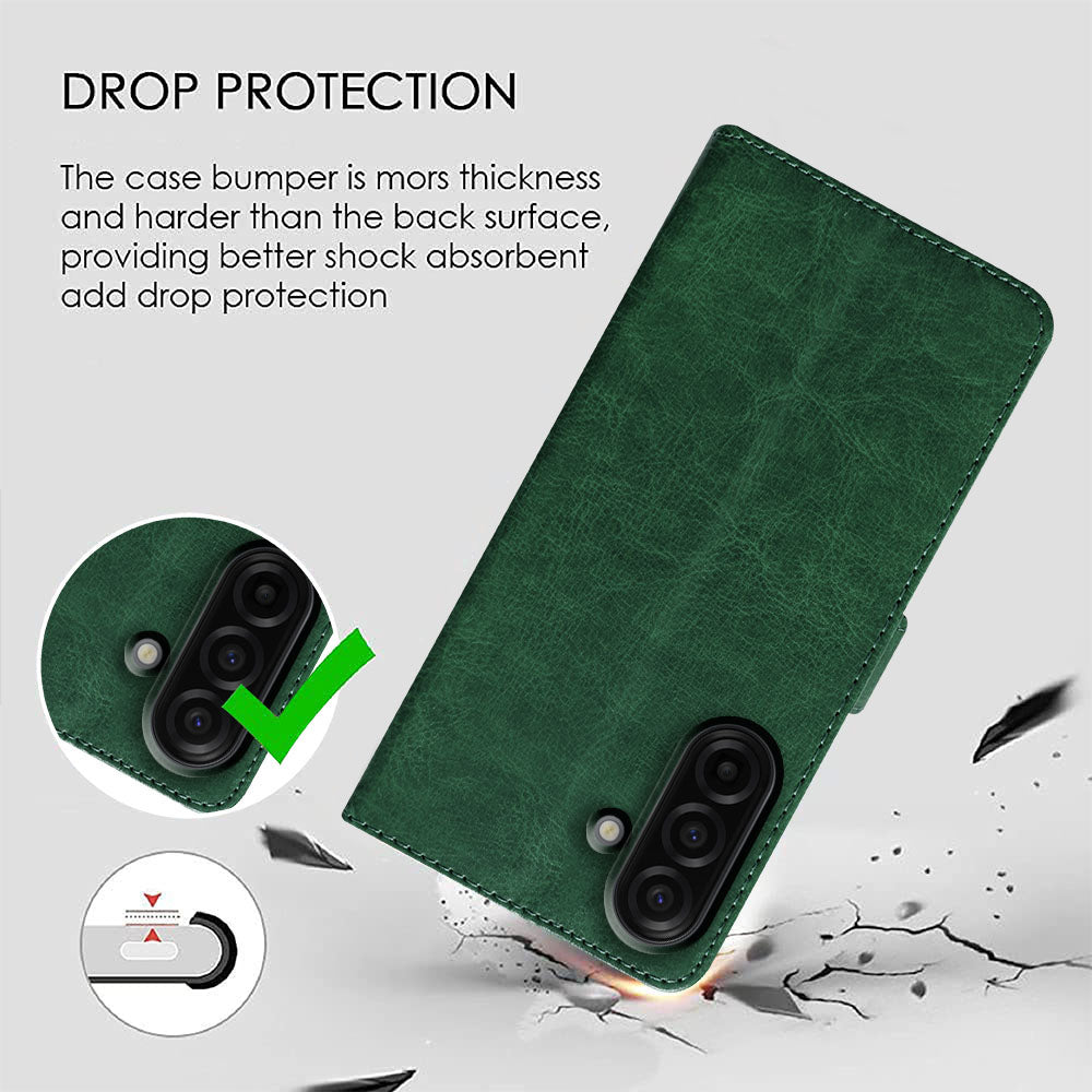 Premium Wallet Flip Cover for Samsung Galaxy A17 5G