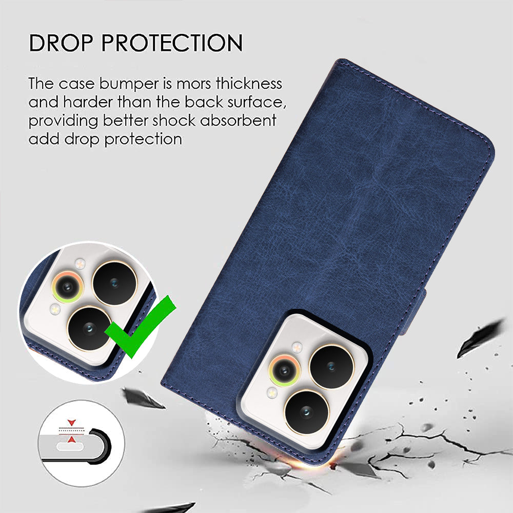 Premium Wallet Flip Cover for Realme 15 Pro 5G