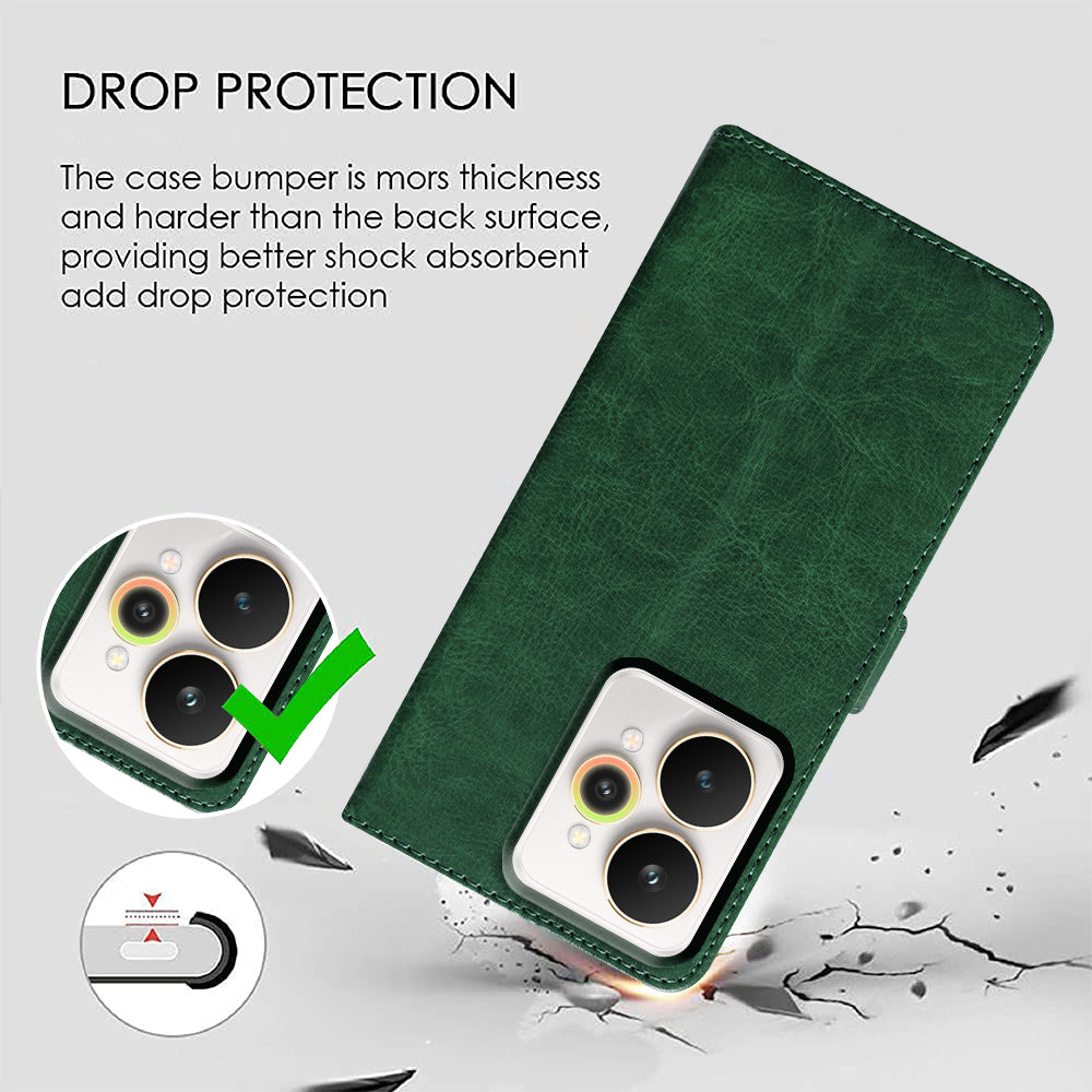 Premium Wallet Flip Cover for Realme 15 Pro 5G