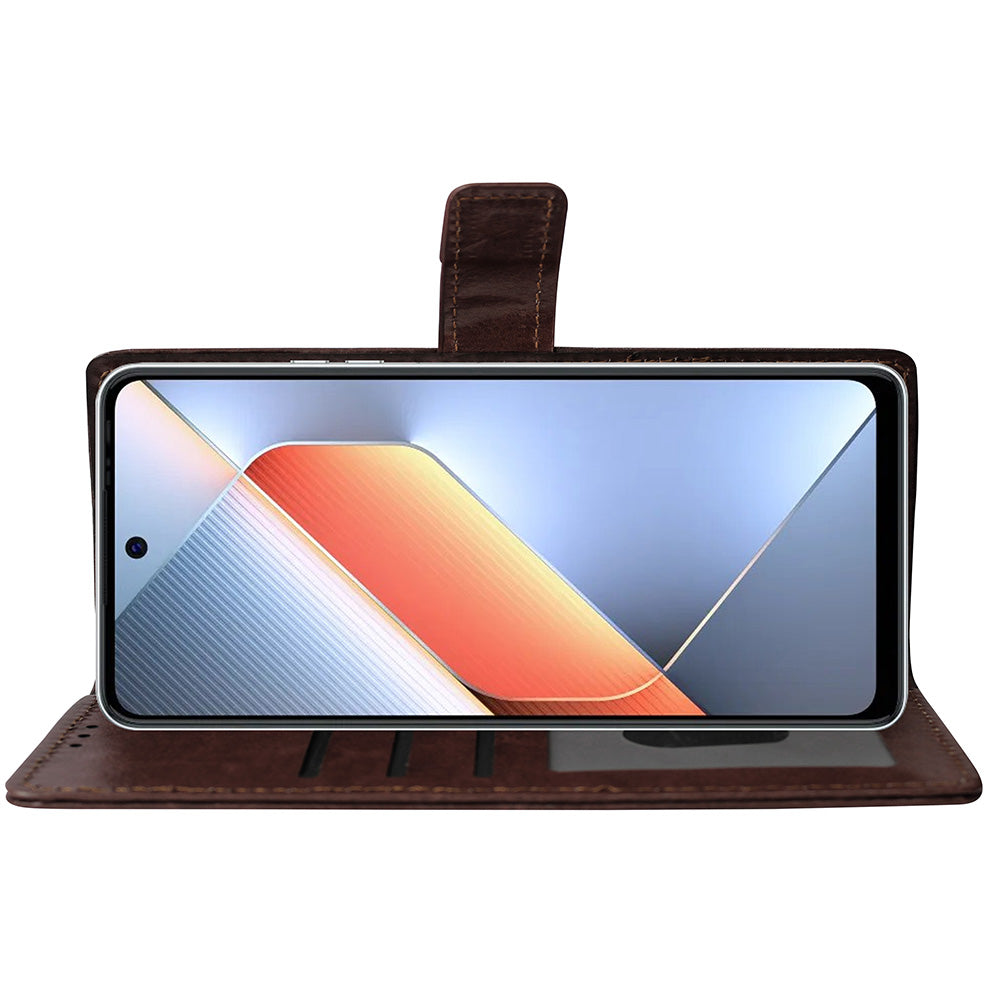 Premium Wallet Flip Cover for Tecno Pova 6 Neo 4G