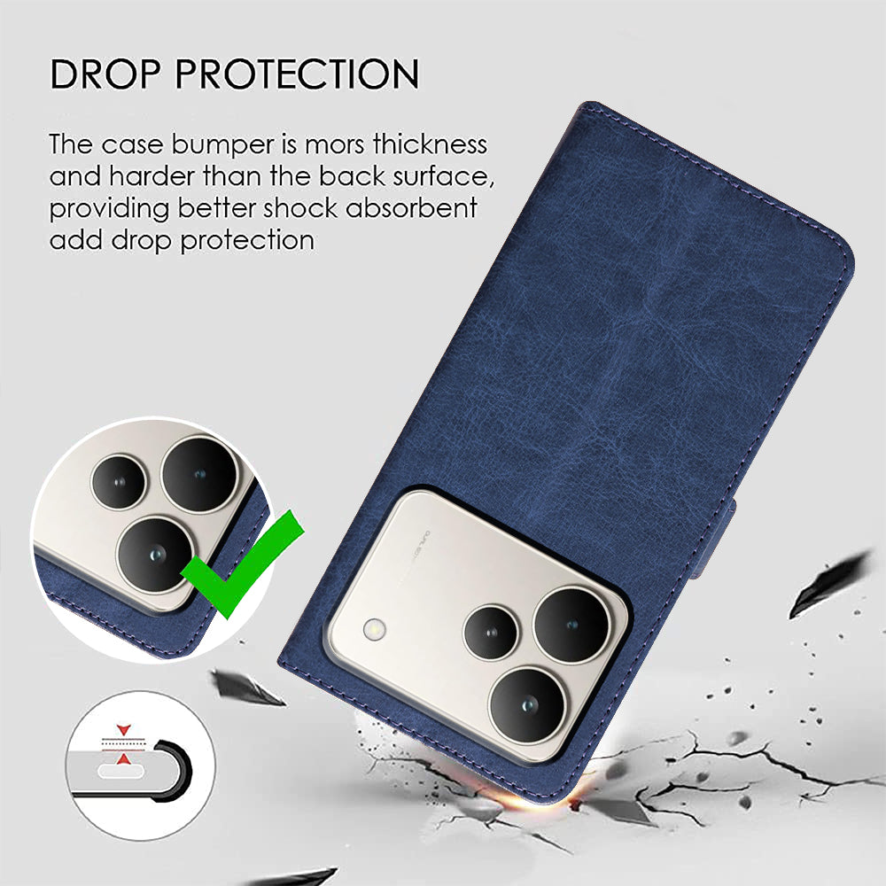 Premium Wallet Flip Cover for Realme P4 5G