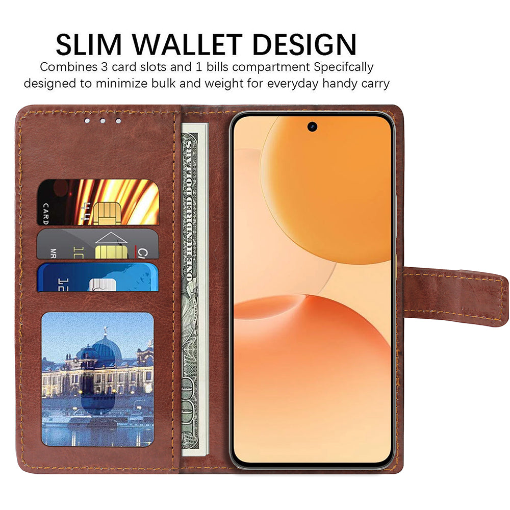Premium Wallet Flip Cover for Realme P4 5G
