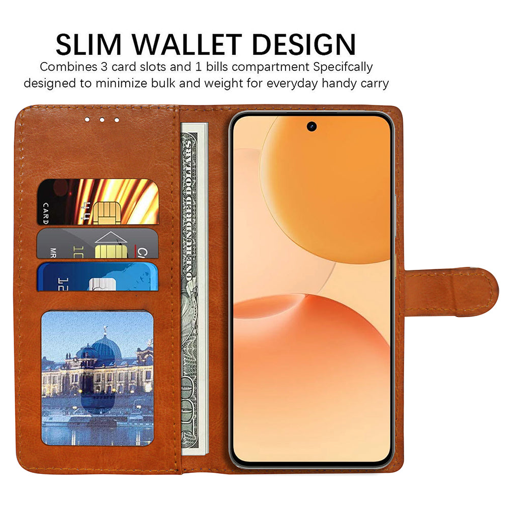 Premium Wallet Flip Cover for Realme P4 5G