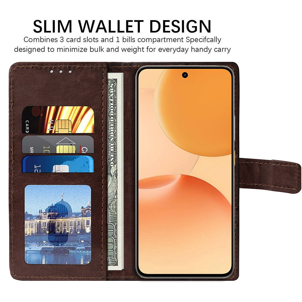 Premium Wallet Flip Cover for Realme P4 5G