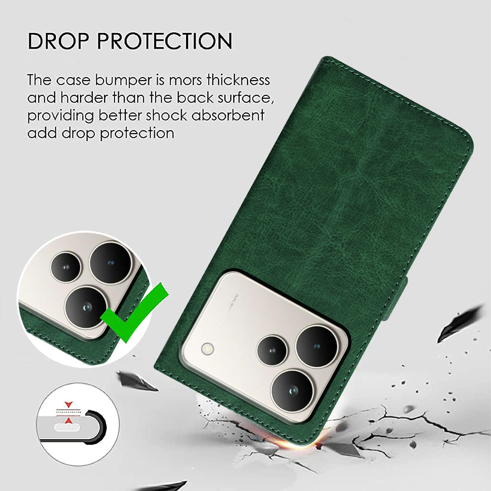 Premium Wallet Flip Cover for Realme P4 5G