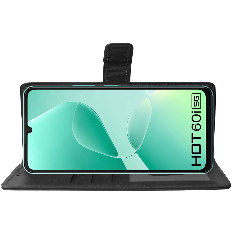 Premium Wallet Flip Cover for Infinix Hot 60i 5G