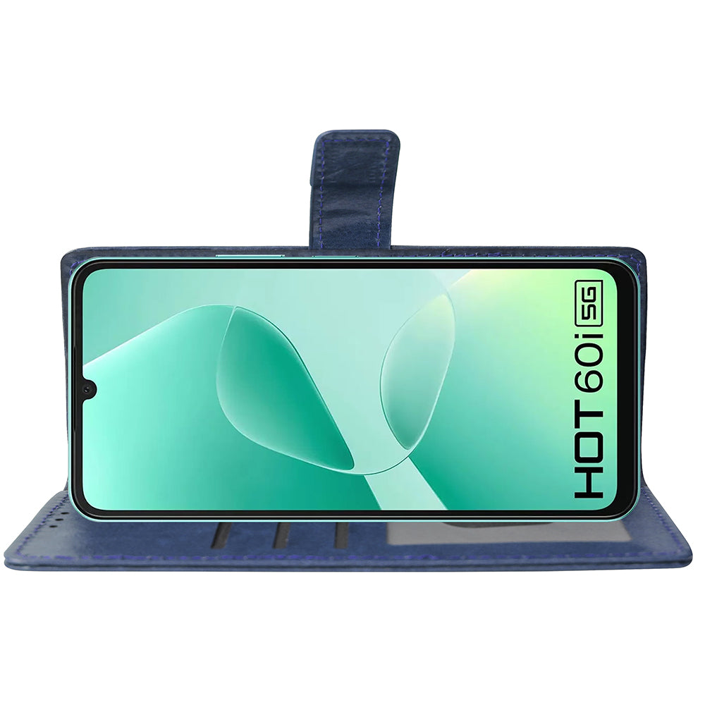Premium Wallet Flip Cover for Infinix Hot 60i 5G