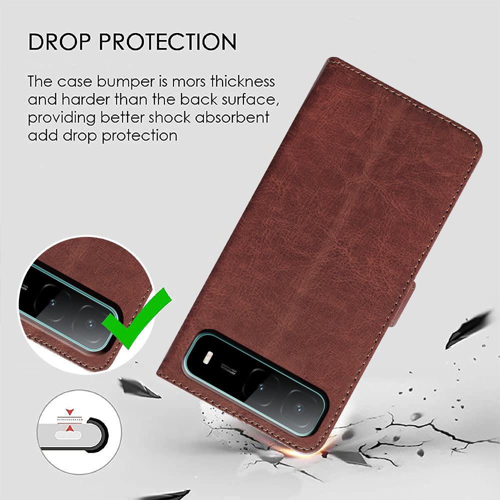 Premium Wallet Flip Cover for Infinix Hot 60i 5G