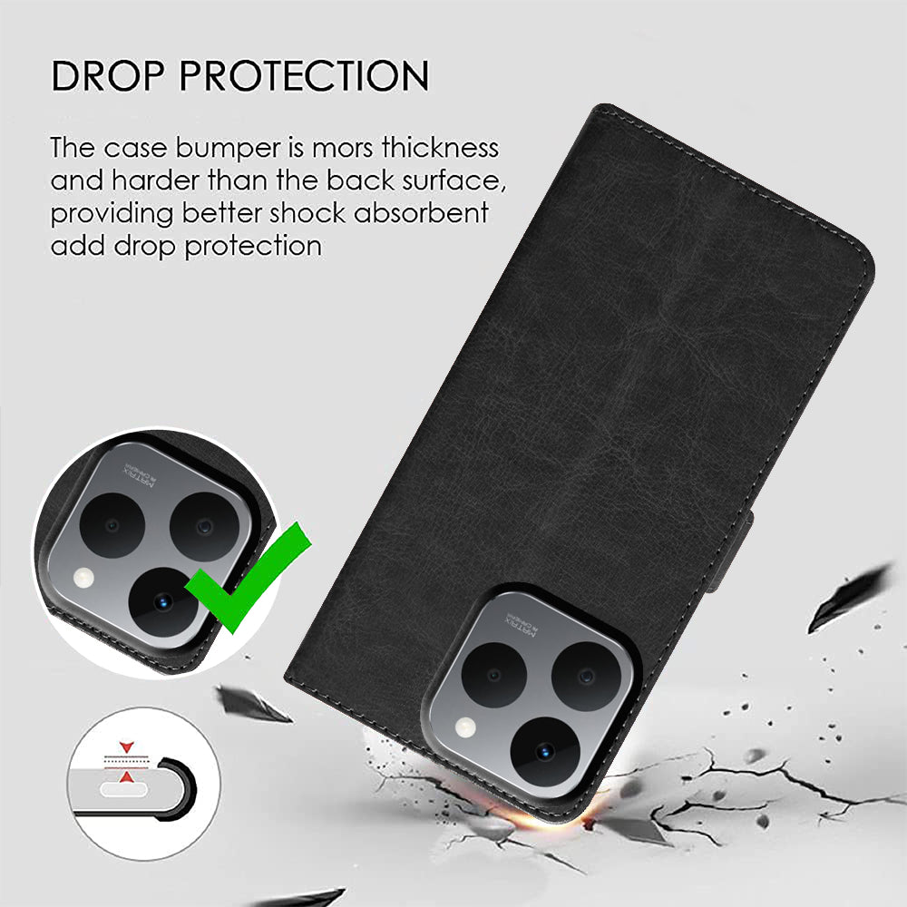 Premium Wallet Flip Cover for Realme 15T 5G