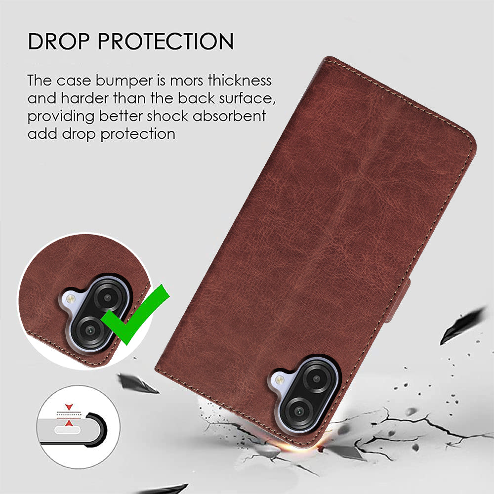 Premium Wallet Flip Cover for Samsung Galaxy A07 4G