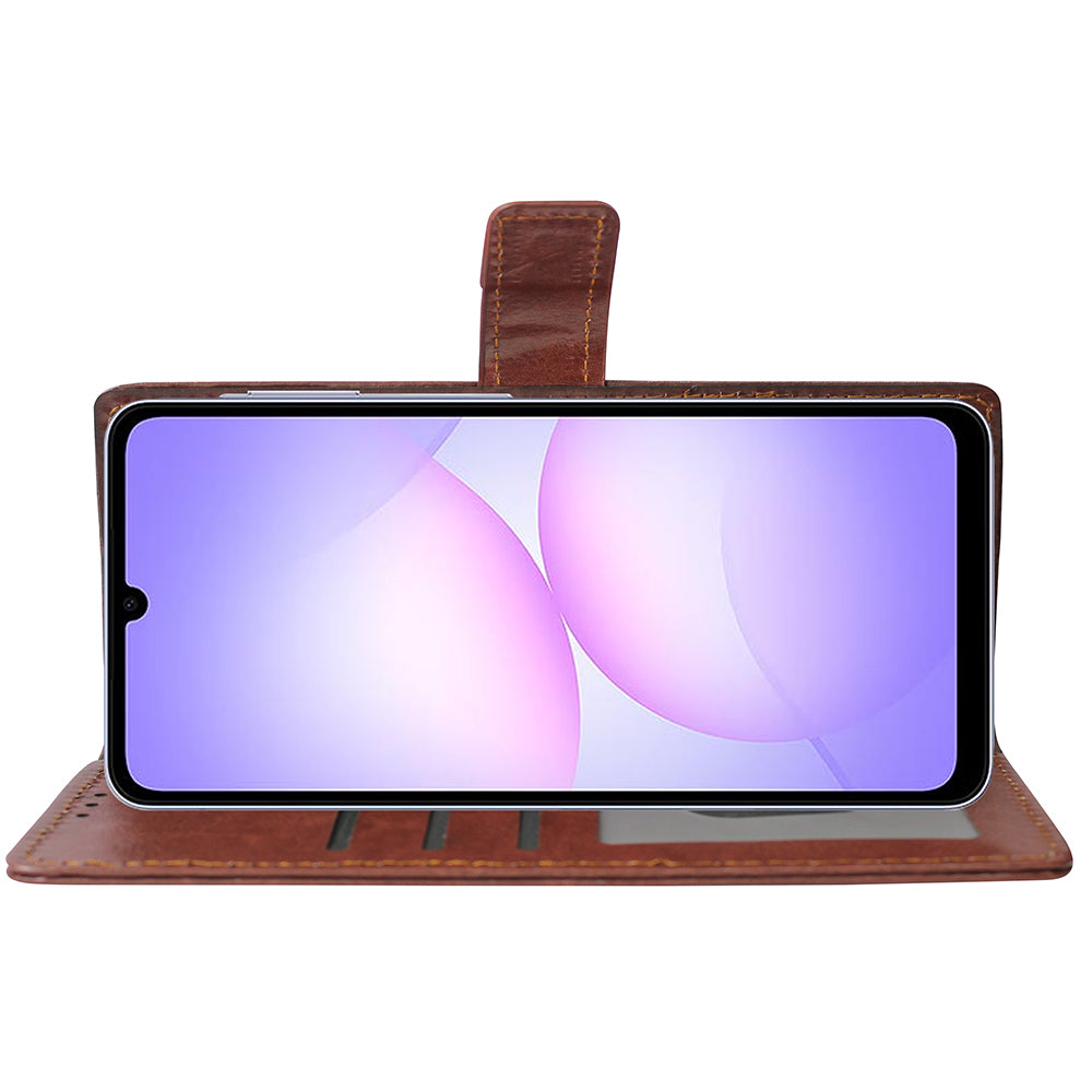 Premium Wallet Flip Cover for Samsung Galaxy A07 4G