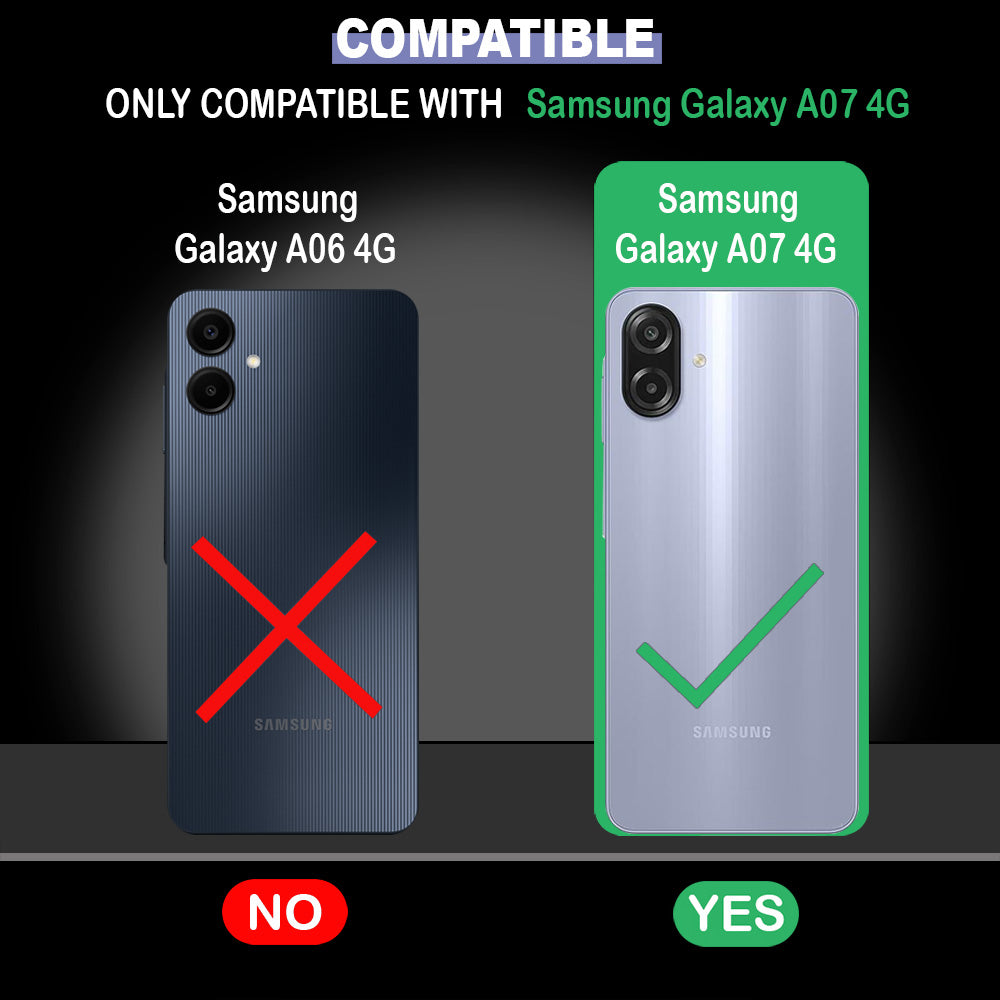 Premium Wallet Flip Cover for Samsung Galaxy A07 4G