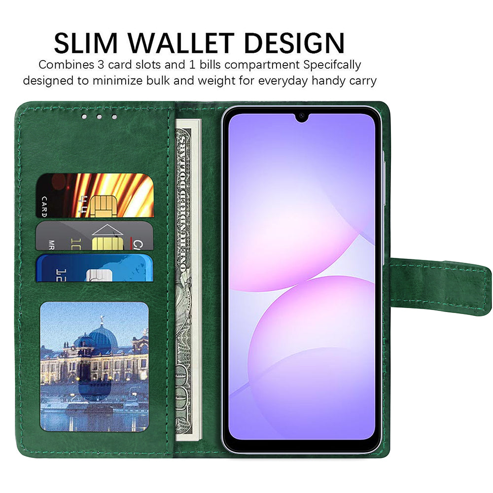 Premium Wallet Flip Cover for Samsung Galaxy A07 4G