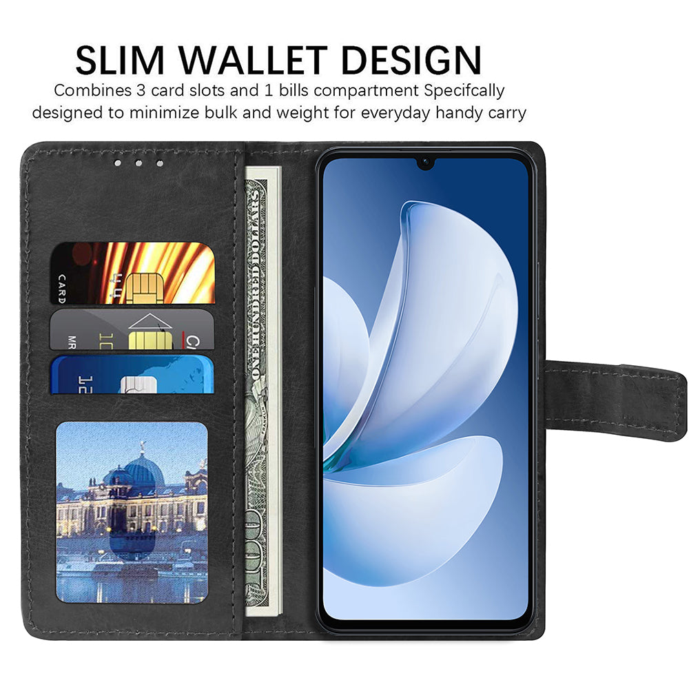 Premium Wallet Flip Cover for Realme Narzo 80 Lite 4G / C71 4G