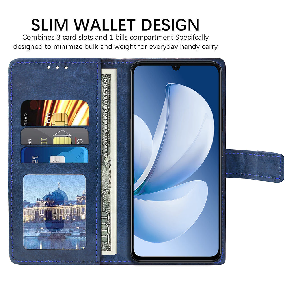 Premium Wallet Flip Cover for Realme Narzo 80 Lite 4G / C71 4G