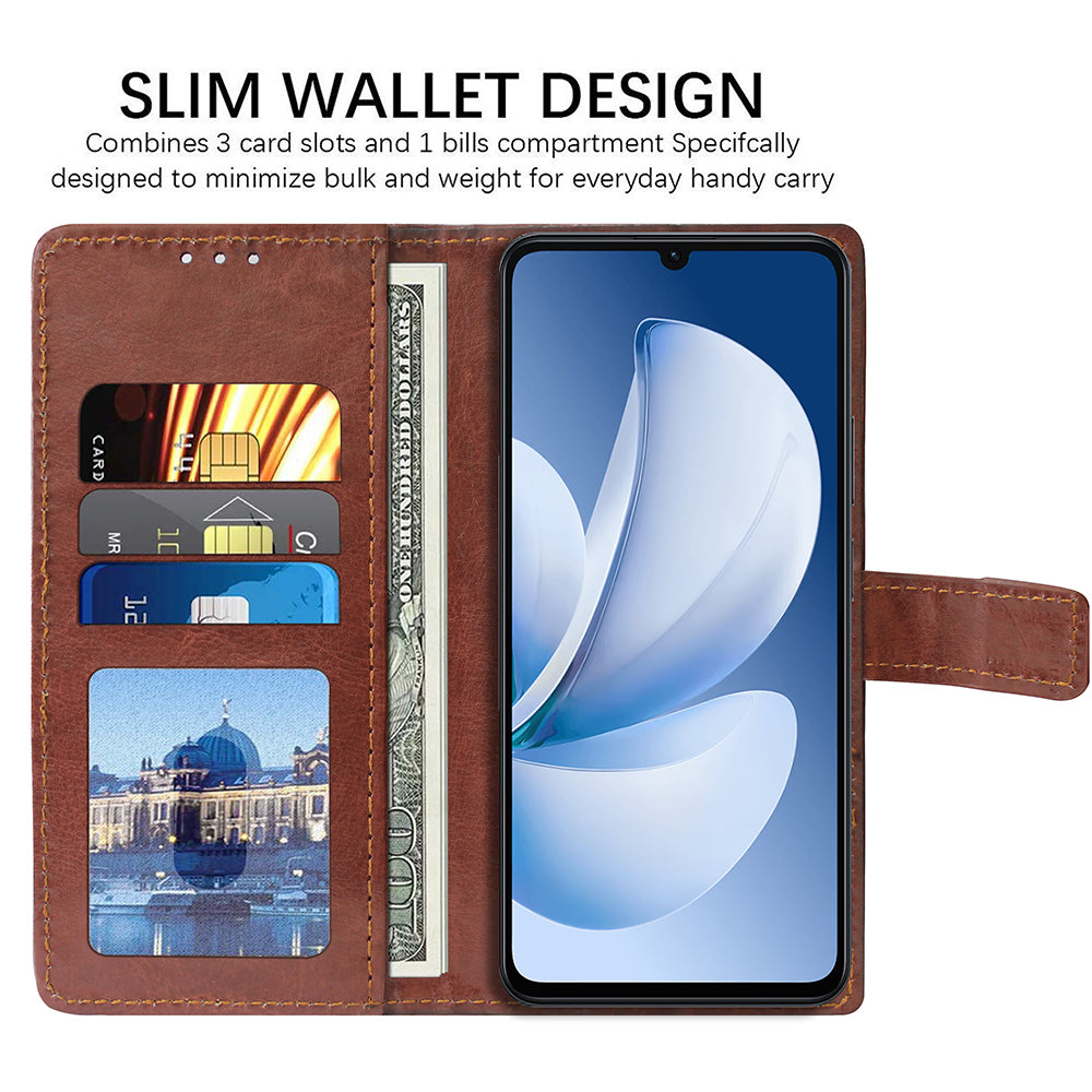 Premium Wallet Flip Cover for Realme Narzo 80 Lite 4G / C71 4G