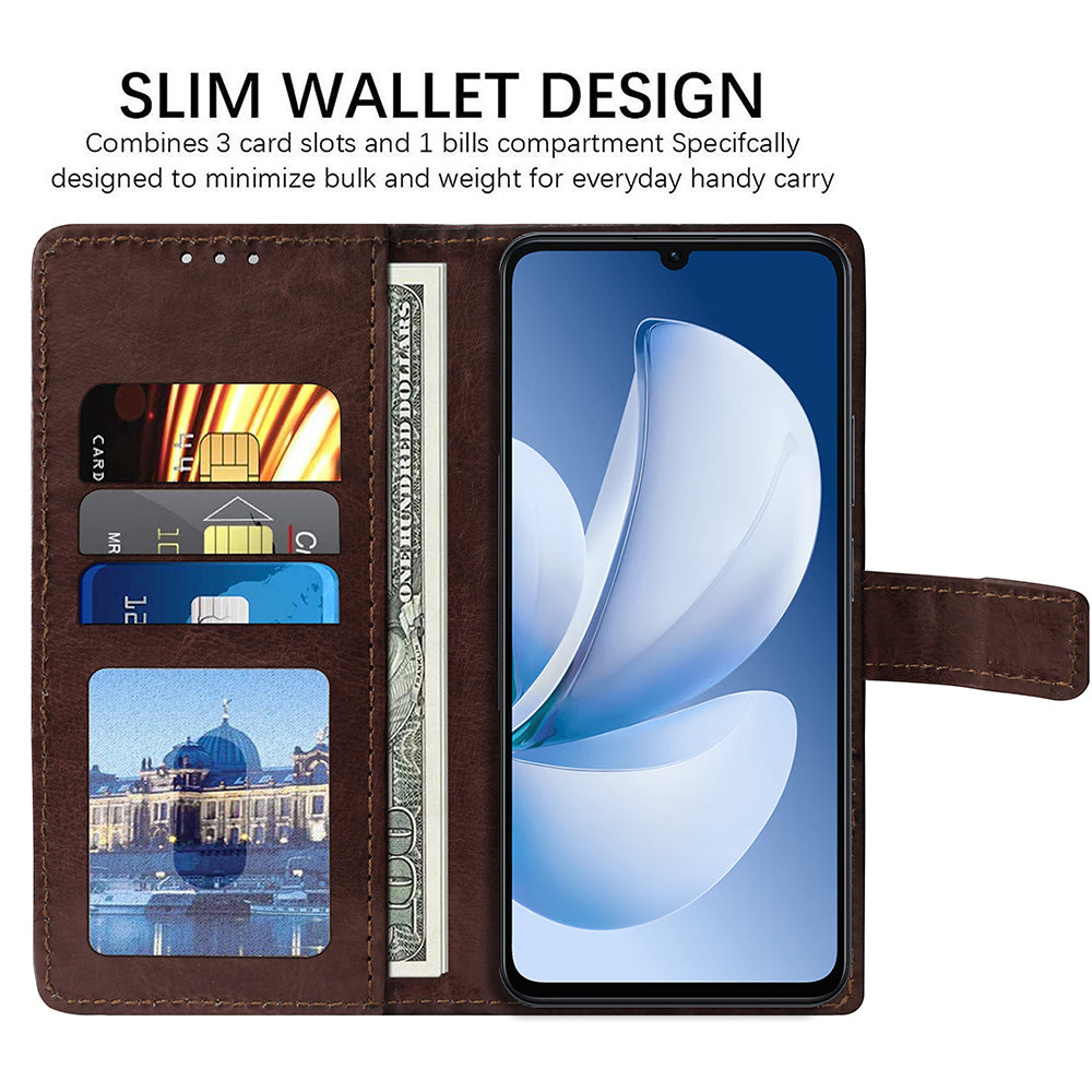 Premium Wallet Flip Cover for Realme Narzo 80 Lite 4G / C71 4G