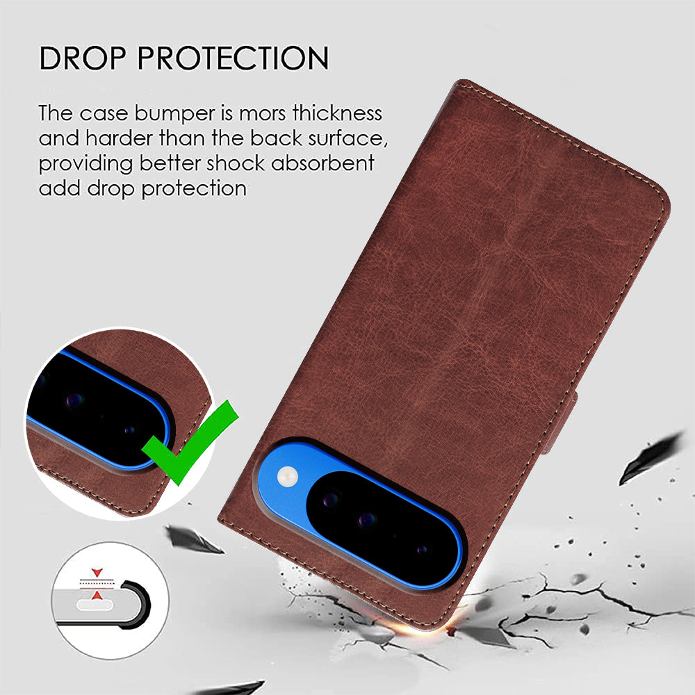Premium Wallet Flip Cover for Google Pixel 10 5G / 10 Pro 5G