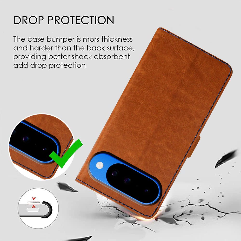 Premium Wallet Flip Cover for Google Pixel 10 5G / 10 Pro 5G