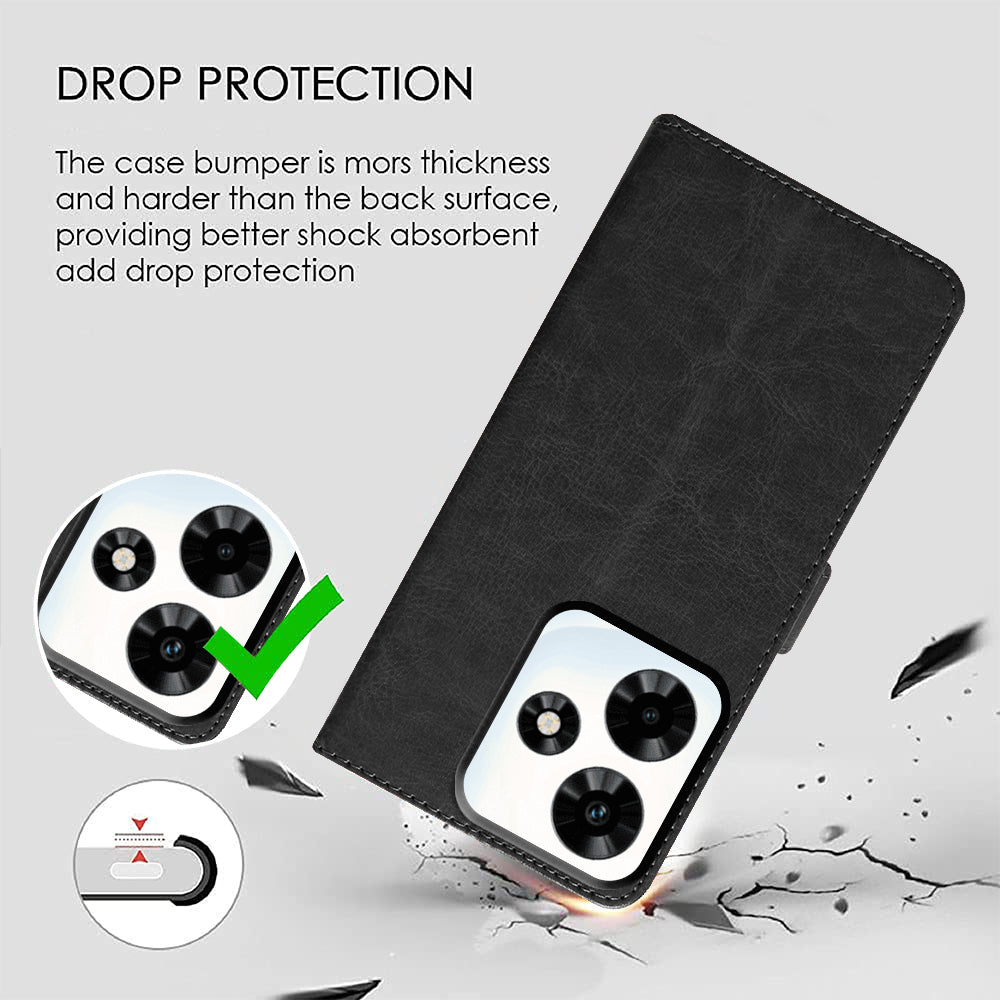 Premium Wallet Flip Cover for Infinix Hot 30 4G
