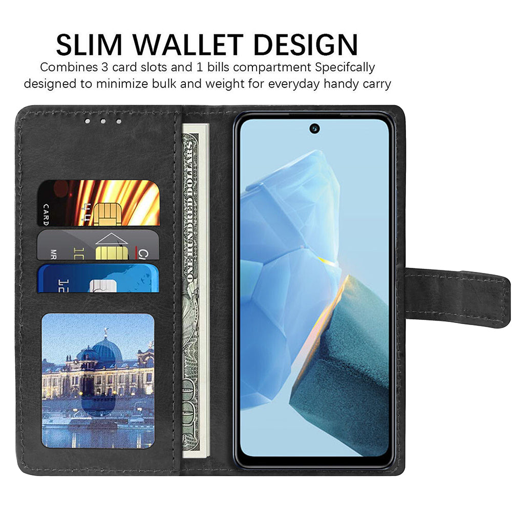 Premium Wallet Flip Cover for Infinix Hot 30 4G