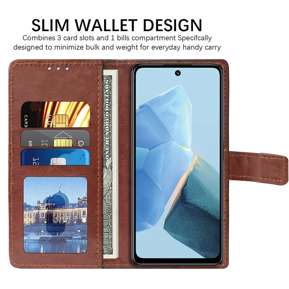Premium Wallet Flip Cover for Infinix Hot 30 4G