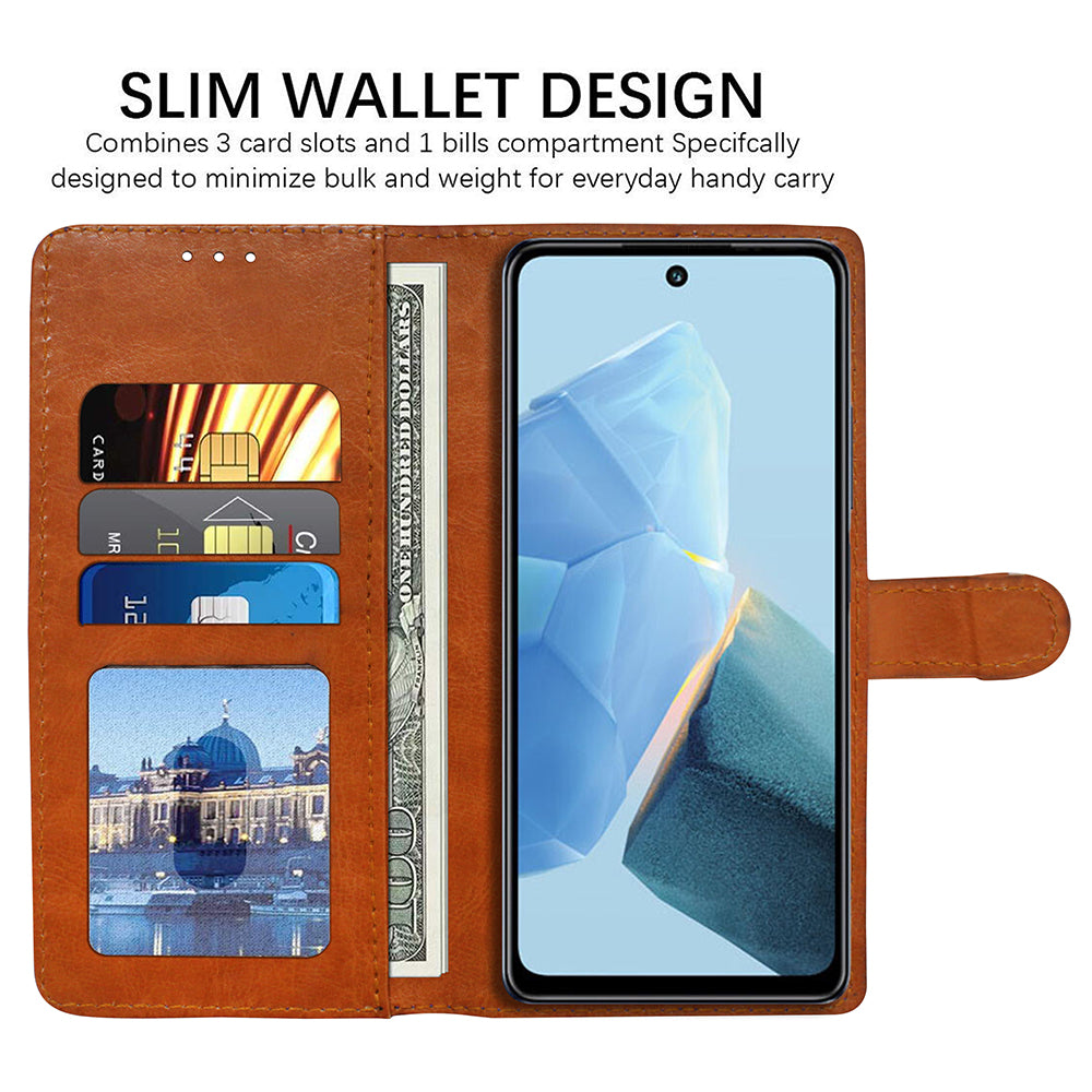 Premium Wallet Flip Cover for Infinix Hot 30 4G