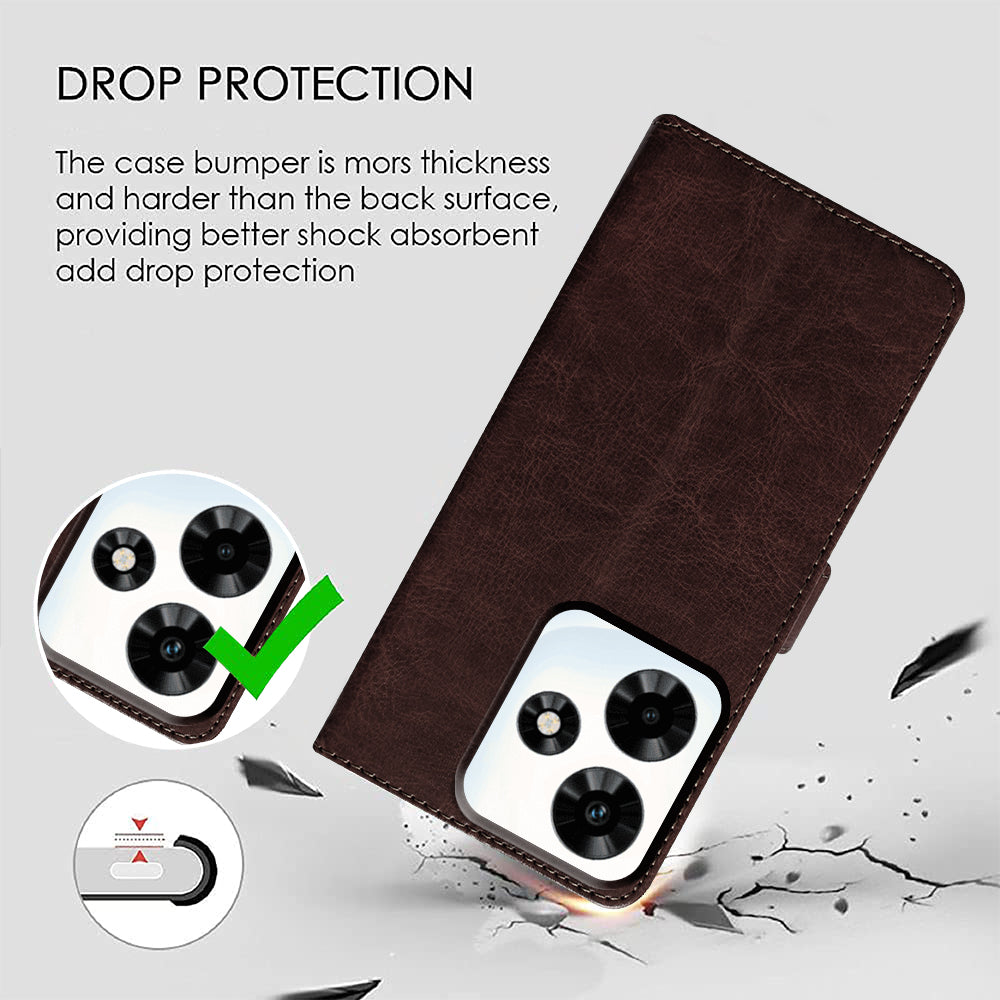 Premium Wallet Flip Cover for Infinix Hot 30 4G
