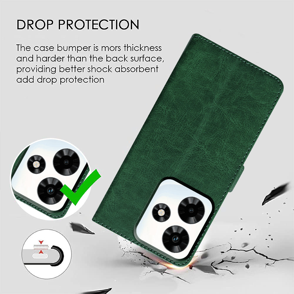 Premium Wallet Flip Cover for Infinix Hot 30 4G
